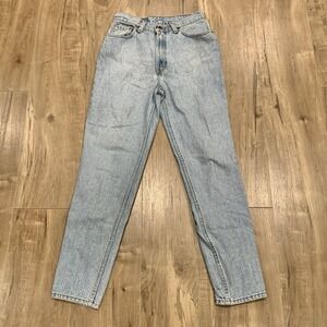 Vintage Levi's 414 11M High Rise Mom Jeans Women's 26X27 Made in USA 100% Cotton